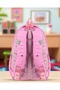 Girl's Primary School Orthopedic Bubu 3-Piece Bag Set with 3 Compartments, Water Bottle Compartment, Foil-Lined, Lunch Compartment and Pen Holder 538 - 4