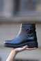 0860 Genuine Leather Serrated Non-Slip Orthopedic Rubber Sole Low Heel Women's Boots - 2