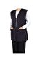 Women's Three Button Front Short Seasonal Vest - 2