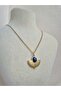 Non-Tarnish Steel Vintage Lapis Necklace 2