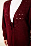 Openwork Tie-Up Long Cardigan - 2