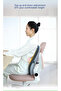 Orthopedic Waist Cushion Lumber Support Cushion Office Chair Memory Foam Back Support Cushion - 7