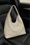 Women's Casual Soft Textured Large Shoulder and Tote Bag