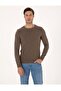 Basic Crew Neck Slim Fit Knit Sweater