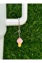 Ice Cream Cone Thermos Ornament/Ice Cream Thermos Charm in a Cone/Cone-Shaped Chocolate Bag Charm - 5