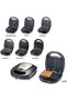 7-in-1 Multi Snack Maker SSM-862 - Detachable Sandwich, Grill, Donut, Waffle, Cupcake, Nutty, Omelet Making Plates | Kitchen Appliances - 6