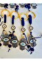 Gift 10-Pack Evil Eye Beaded Keychain Fatman's Hand - 4