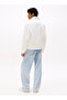 Ecru Men's Sweatshirt Dm0Dm22078Ybh Tjm Rlx Badge Fz Tedd - 4