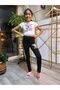 Girl's Tights Winter Ribbed Cotton Elastic Waist Ballerina Black - 4