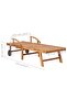 Sun Loungers 2 pcs Solid Teak Wood - 3
