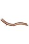 Folding Sun Lounger Solid Teak Wood - 7