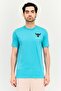 x Project Rock Men Loose Fit Short Sleeve Training T-Shirt, Aqua Green