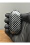 Fiat Doblo, Ducato, Punto Compatible Flip 3-Button Carbon Fiber Key Protection Case Red Key - 3
