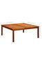 Garden Coffee Table 110x110x45 cm Solid Acacia Wood - 7