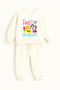 Find the Ordinary Premium Compact Children's Set with Printed Pockets and Drawstrings - 2 Piece Sports Set