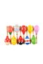 Wooden Toy Colorful Wooden Maracas for Children and Babies Large 20 cm 1 Piece - 3