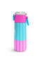 Colorful Striped Patterned Steel Thermos Flask 500 ml 31987 - 4
