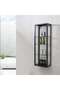 Milano Plus Albie Metal Corner Shelf | Stylish Black Bath Storage | 350x995x150mm - 2