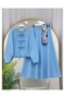 Bowknot Hijab Skirt Double Set
