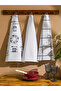 Alita City Lcw Home Mixed Curl Printed Drying Cloth with a Difference in Color