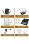 Coffee Maker Set V60 Dripper Grinder Stainless Steel Kettle Timer Filters Cup Travel Bag Gi 9pcs - 3