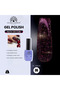 Peacock Glitter Gel Nail Polish 8ml – Long-Lasting UV/LED Soak Off Gel,Dazzling Glitter,Gloss Finish - 3