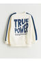 New Season Printed Boys' Sweatshirt - 3