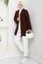 Enfil Shawl Collar Knitwear Cardigan 1598 - Bitter Brown - 5