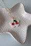 Steel Polymer Cherry Pendant - 2