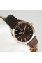 Hm27497S01-4 Leather Band Men's Wristwatch - 2