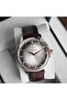 Hm27437S01-4 Leather Band Men's Wristwatch - 4