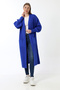 Women's Long Pocket Oversize Model Knitwear Cardigan - 2