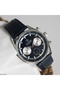 Hm27438S01-4 Leather Band Men's Wristwatch - 2