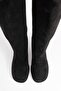 Josette Black Suede Women's Thick Heeled Boots - 2
