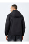 Men Oversized Solid Utility Jackets - 4