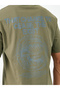 Graphic Print Crew Neck Oversized T-Shirt - 4