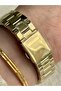 Gold Color Simple Stylish Women's Watch - 3