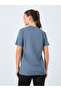Reflective Text Basic Short Sleeves Top - 5