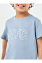 NYC Print T-Shirt and Checked Shorts Set - 3