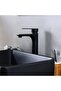 Milano Lemo Tall Mixer Tap | Matt Black Bath Faucet | Brass | 5 Year Warranty - 6