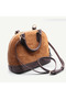 Genuine Leather Tan Bag – Skl00102-Taba Suede Leather - 3
