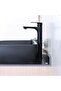 Milano Lemo Tall Mixer Tap | Matt Black Bath Faucet | Brass | 5 Year Warranty - 7