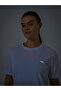 Reflective Text Basic Short Sleeves Top - 4