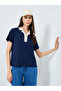 Women Solid Polo T-Shirt
