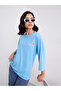 Acid Wash Oversized T-Shirt with Badge Detail - 5