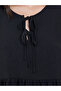Ruffle Hem Tops and All-Over Printed Pants Set - 3