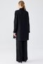 Linen Tunic Pants Lace Trimmed Set Black - 5