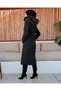 Women's Sleeve-Detail Knee-Length oz Altay Kaban with Shoulder Detail - 2