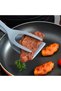 Egg Spatula, Silicone, 2in1, Gray - 2