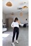Black Scuba Comfortable Pants